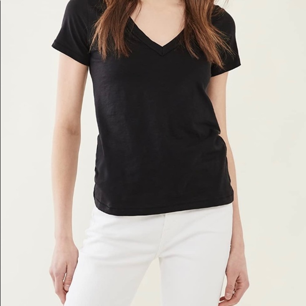 Rag and Bone 100% cotton black v neck
